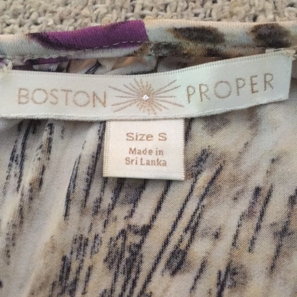 NWOT Boston Proper Cold Shoulder Tunic - Picture 6 of 7